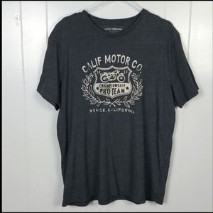 Men's Lucky Brand XXL Dark Grey T-shirt